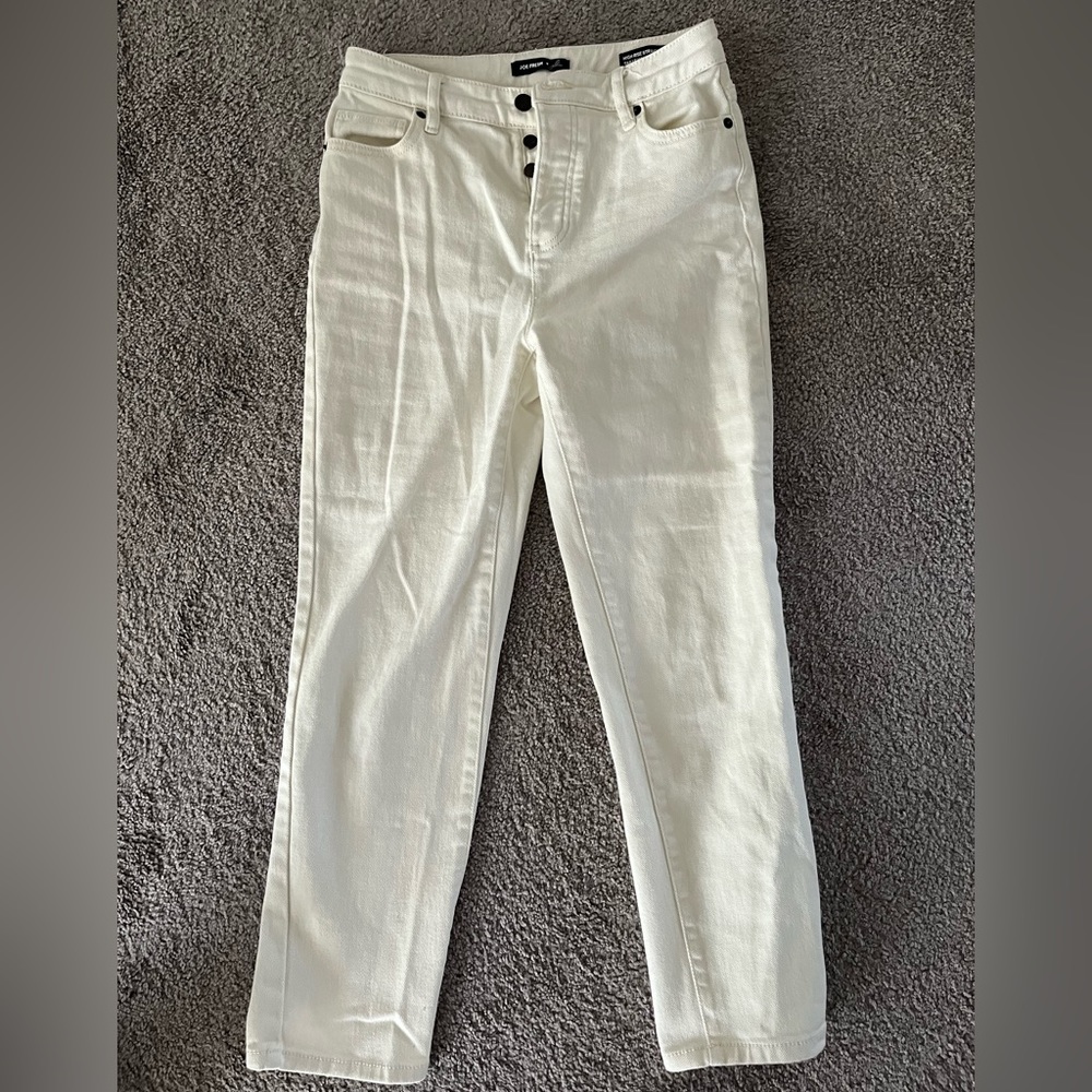 Joe Fresh White Ankle Jeans